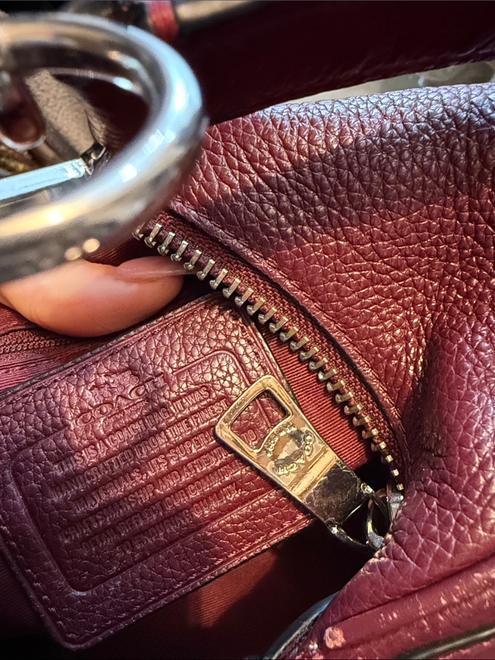 Coach shoulder bag - Picture 9 of 9